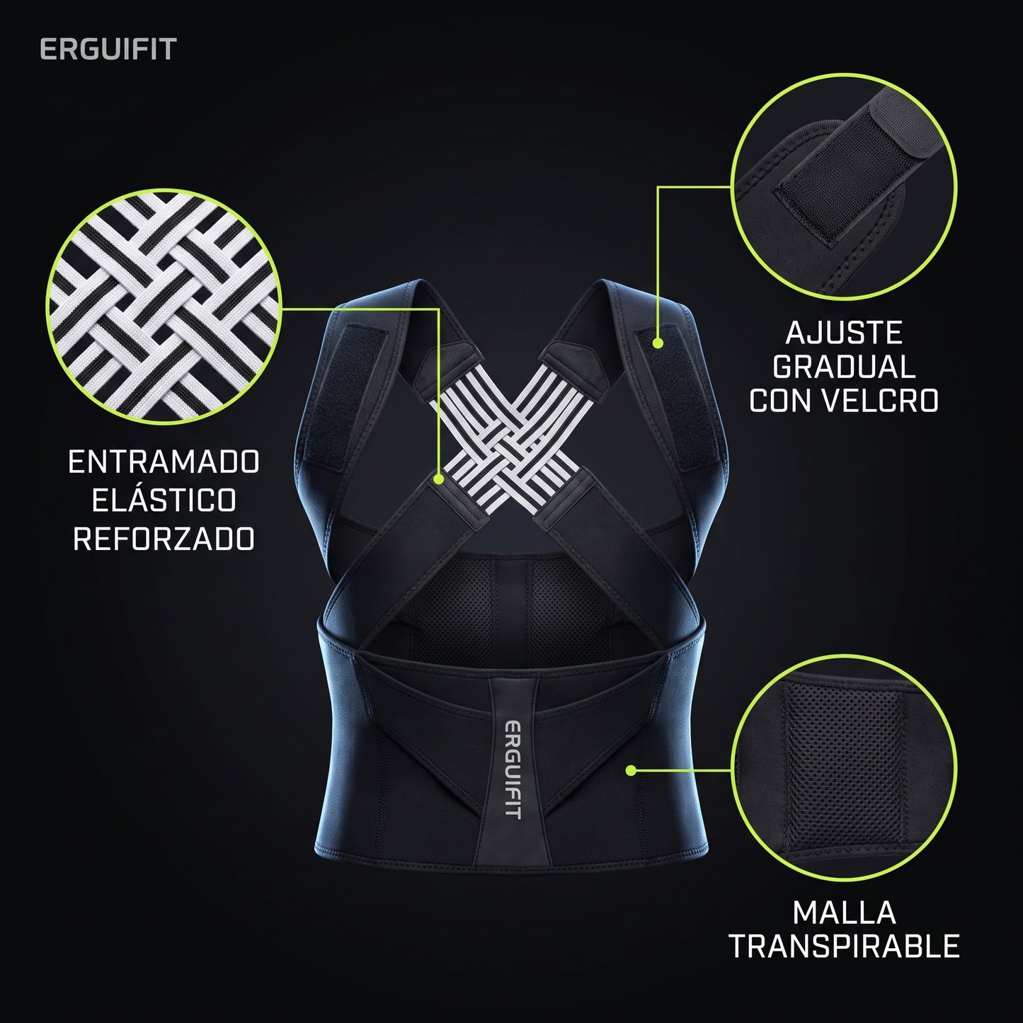 ERQUIFIT CORRECTOR POSTURAL